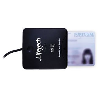 Lifetech Leitor de Cartões Cidadão LFCRD007 USB 2.0