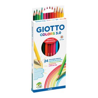 Giotto Lápis de Cor Colors 3.0 24 Cores