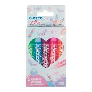 Giotto Cola em Tubo Glitter Candy 5 Cores