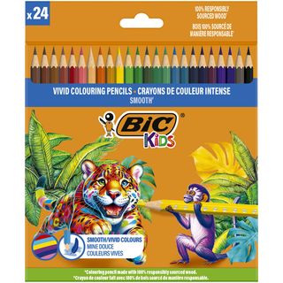 BIC Lápis de Cor Kids 24 Cores