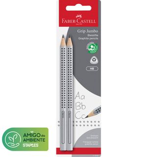 Faber-Castell Lápis Grafite Grip Mina GB 2 Unid.