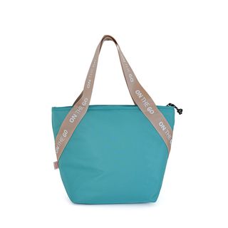 Iris Barcelona Lancheira Tote 3,7l Poliéster Verde