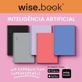 Firmo Cad. CD Wise Book A4 100 Fls. Pautadas