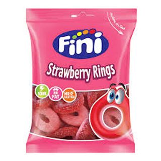 Anneaux Fraise Acidulés  FINI