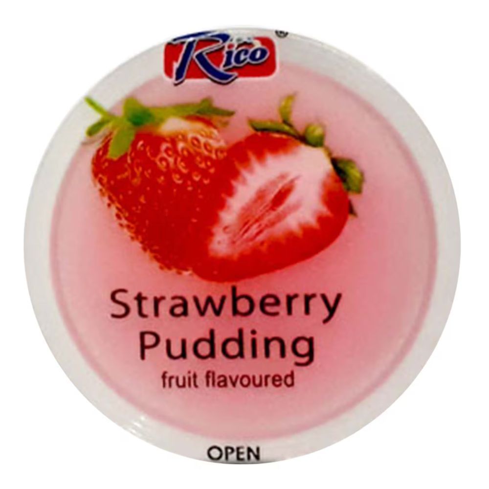 RICO STRAWBERRY PUDDING 100G