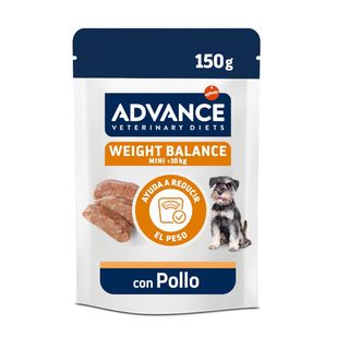 Advance Weight Balance Pollo sobre para perros - 150GR