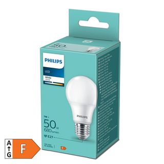 Philips Lâmpada LED E27 7W 3000 K Luz Branca