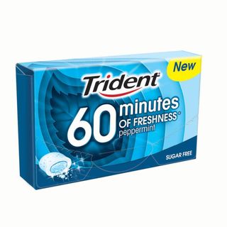 Trident Pastilhas Fresh 60 Minutes Sem Açúcar Menta