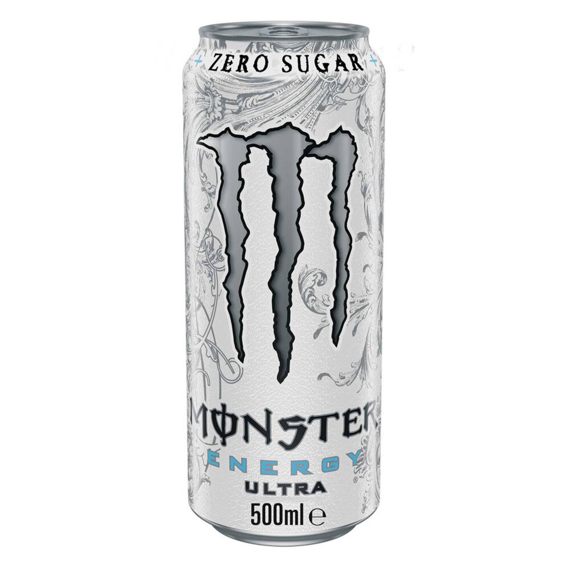 Monster Lata de Bebida Energética White de 500 ml