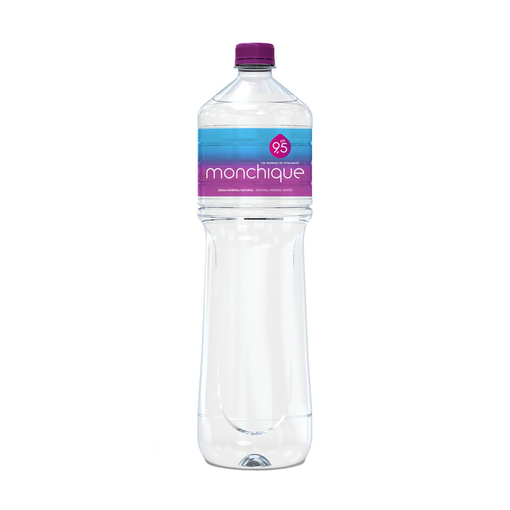 Monchique Água Mineral Natural Alcalina pH 9.5 1,5 l