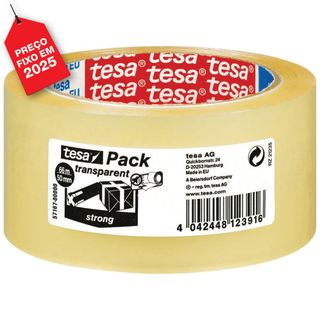 Tesa Fita de Embalagem Forte 66 mx50 mm Transparente