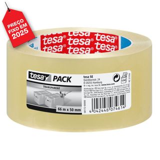 Tesa Fita Polipropileno 50 mmx66 m Transparente