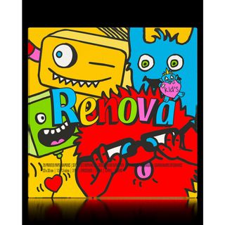 Renova Guardanapos Kids 33x33cm Várias Cores 12 Packs