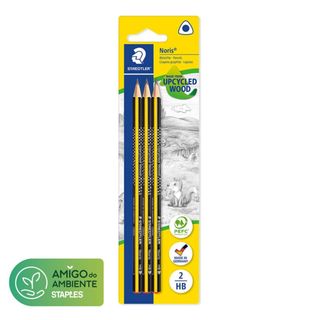 Staedtler Lápis Grafite Noris® Grip HB 3 Unid.