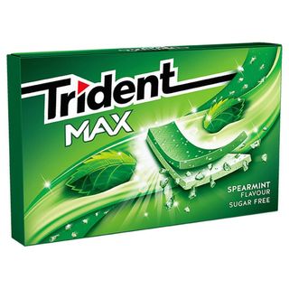 Trident Pastilha Elástica Max Hortelã-verde 23g