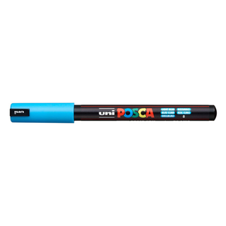 Posca Marcador PC-1MR Calibrada 0,7mm Azul Claro