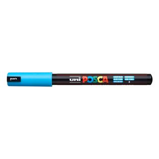 Posca Marcador PC-1MR Calibrada 0,7mm Azul Claro