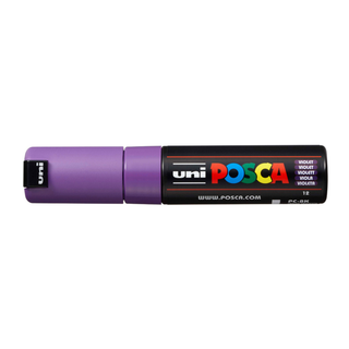 Posca Marcador PC-8K Biselada 8mm Violeta
