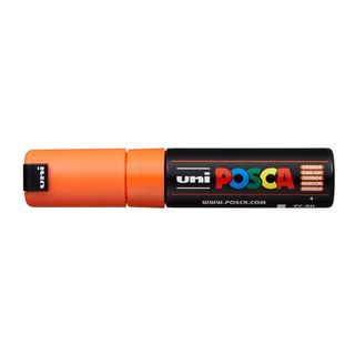Posca Marcador PC-8K Biselada 8mm Laranja
