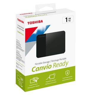 Toshiba Disco Externo Canvio Ready 25” 1 TB Preto