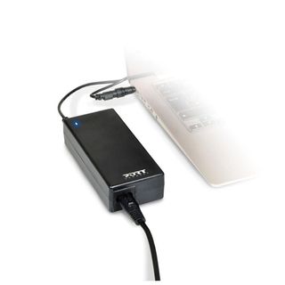 Port Designs Adaptador Universal 90 W EU Preto