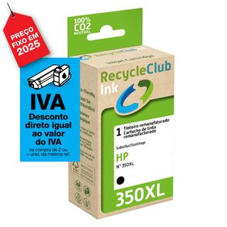 Recycleclub Tinteiro Comp. HP 350XL Preto K20254RS