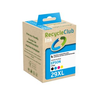 Recycleclub Tinteiro C. Epson 29XL 4 Preto Tricol.