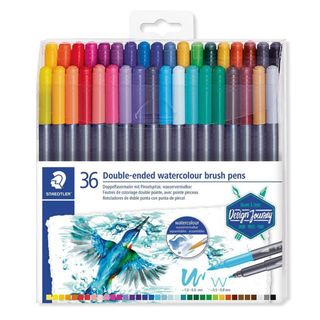 Staedtler Marcador Aguarela Ponta Dupla Várias Cores