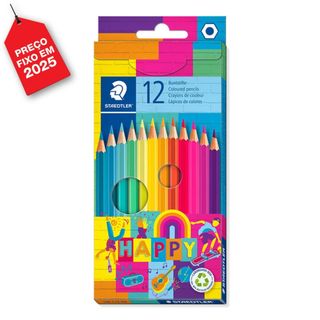 Staedtler Lápis de Cor Happy 12 Sortido