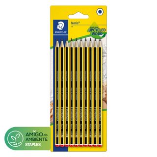 Staedtler Lápis Grafite 120 Mina HB Amarelo e Preto