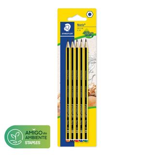 Staedtler Lápis Grafite Noris 2B B HB H e 2H 5 Unid.