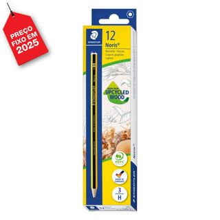 Staedtler Lápis de Grafite Noris 120 Mina H