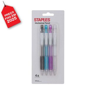 Staples Lapiseira Niko Mina HB de 0.5 mm c/ Pega