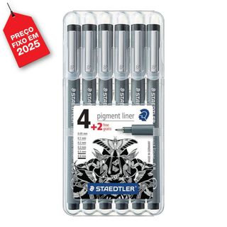 Staedtler Canetas Traço Fino Tamanhos Variados