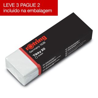 Rotring Borracha Retangular Rapid-Eraser B20 Branco