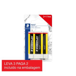 Staedtler Borracha Noris® Branco Leve 3 Pague 2