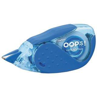 Staples Fita Corretora 5 mmx6 m Cinzento e Azul