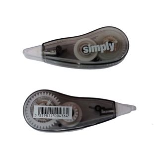 Simply Fita Corretora 5 m Cinzento Transparente