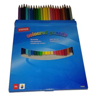 Staples Lápis de Cor Minas de Várias Cores