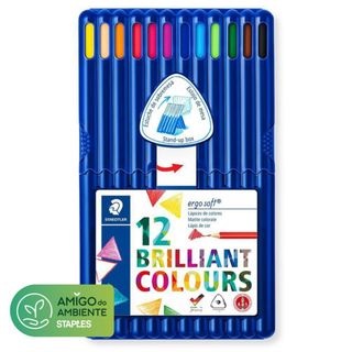 Staedtler Lápis de Cor Ergosoft 12 Cores