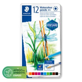 Staedtler Lápis de Cor Aguareláveis 12 Sortido