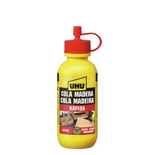 Uhu Cola Madeira Rápida 75 g Branco