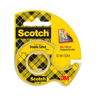 Scotch Fita de dupla face transparente 12 mm x 63 m