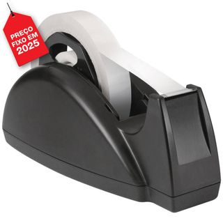 Staples Dispensador Fita Duplo Fita c/ 19 mm Preto