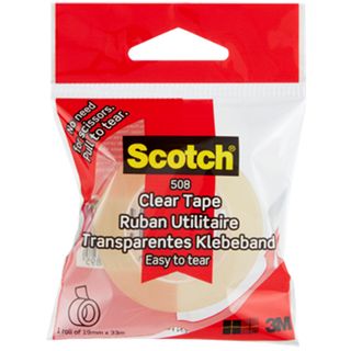 Scotch Fita Cola 580 Transparente 19 mm x 33 m