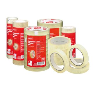 Staples Fita Escritório Transparente 15 mmx10 m clara