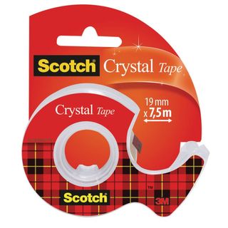 Scotch Desenrolador c/ Fita Transparente19mmx7,5m