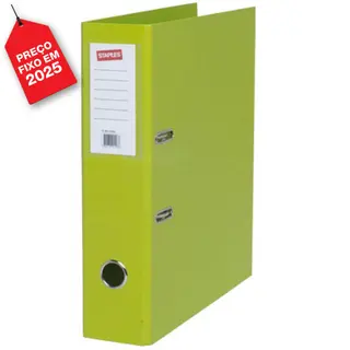 Staples Pasta de Arquivo Kraft A4 Cartão Verde