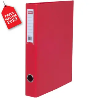 Staples Pasta de Arquivo Kraft A4 Cartão Vermelho