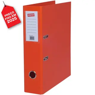 Staples Pasta Arquivo Kraft A4 Cartão Cor de laranja